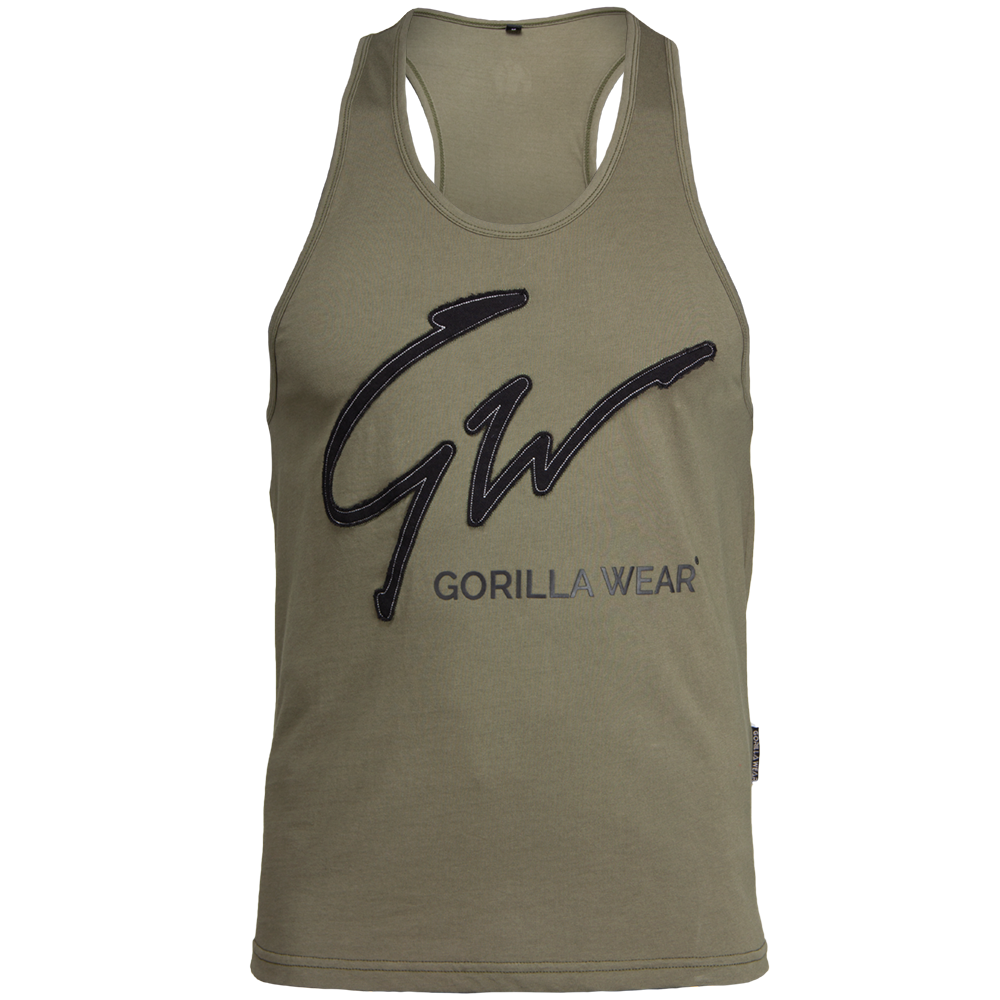 Gorilla Wear Evansville Tank Top - Legergroen - 4XL