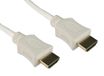 RS PRO HDMI-kabel A HDMI stekker B HDMI stekker 4K max, 50cm, wit