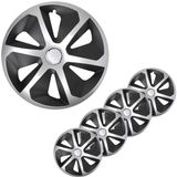 Roco enjoliveurs Roco 14 pouces argent/noir set van 4