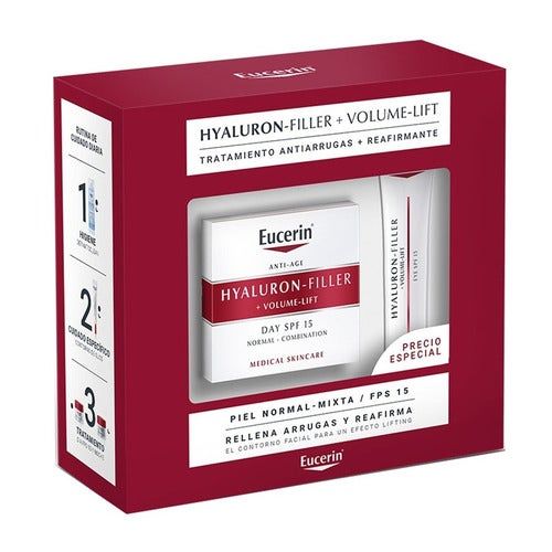 Eucerin Hyaluron-Filler + Volume-Lift Gecombineerde Huid SPF 15 Set