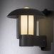 Konstsmide 401-752 Wandlamp Zwart Aluminium IP44