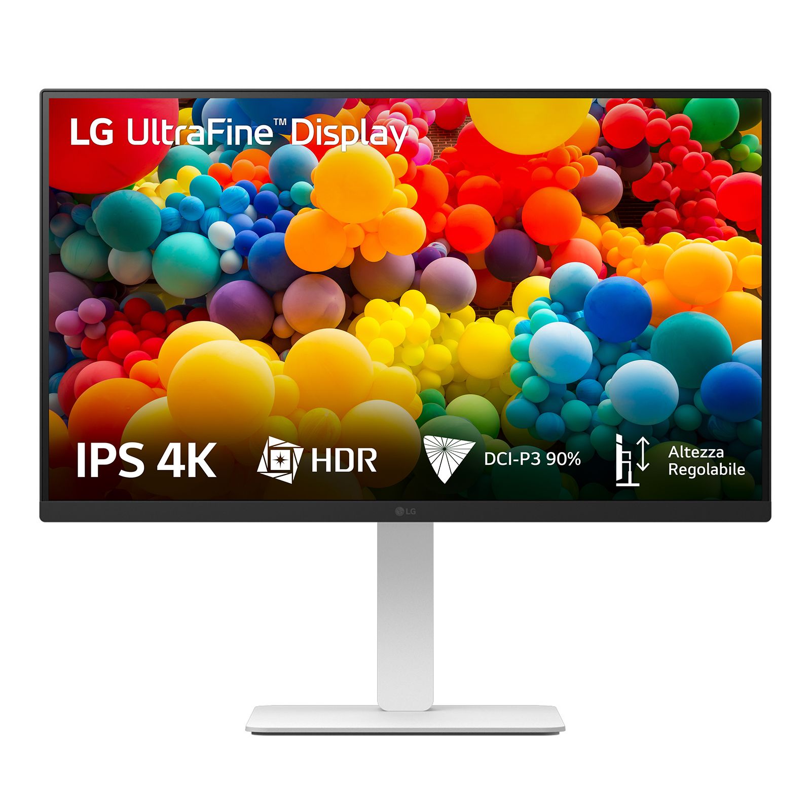 LG UltraFine 27US550 - 27 inch 4K IPS Monitor - 3840 x 2160 - HDMI, DisplayPort