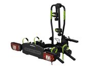 GO Biker Easy-Move kogelfietsendrager voor 2 e-bikes, opvouwbaar en kantelbaar, diefstalbeveiliging voor fietsen en fietsendrager, 7- en 13-polige lampen, max. belasting 60 kg