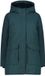 CMP Parka met capuchon voor dames, trek green, maat L, polyester, waterafstotend, gevoerd, Herfst/Winter 2025
