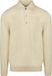 Profuomo Longsleeve Poloshirt Luxury Basic Off White - Maat XXL - Heren - Pullover