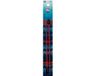 Prym Breinaalden met knop voor kinderen, Kunststof, Rood, 17 cm