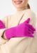 Codello Premium breipettenhandschoenen Vrouwen Wol Kasjmier Effen pink