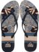 Reef Damen slippers, Seaside Prints, marineblauw met bloemenprint, maat 42.5 EU