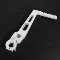 one by CAMAMOTO starter kick voor Derbi Senda Dakota 50cc motor wit nieuw