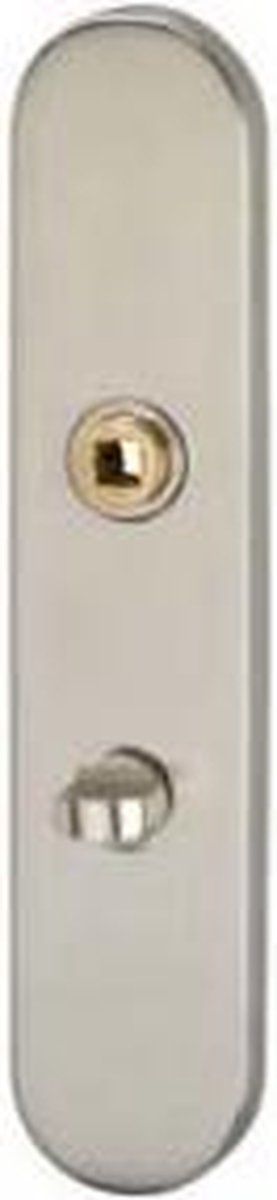 Impresso Deurschild Ovaal WC RVS - 8711332175817