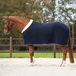 QHP Wollen Deken Deluxe Donkerblauw | Maat: 135/185 CM