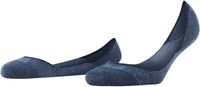 FALKE Step Medium Cut onzichtbar katoen footies dames blauw - maat 35-36