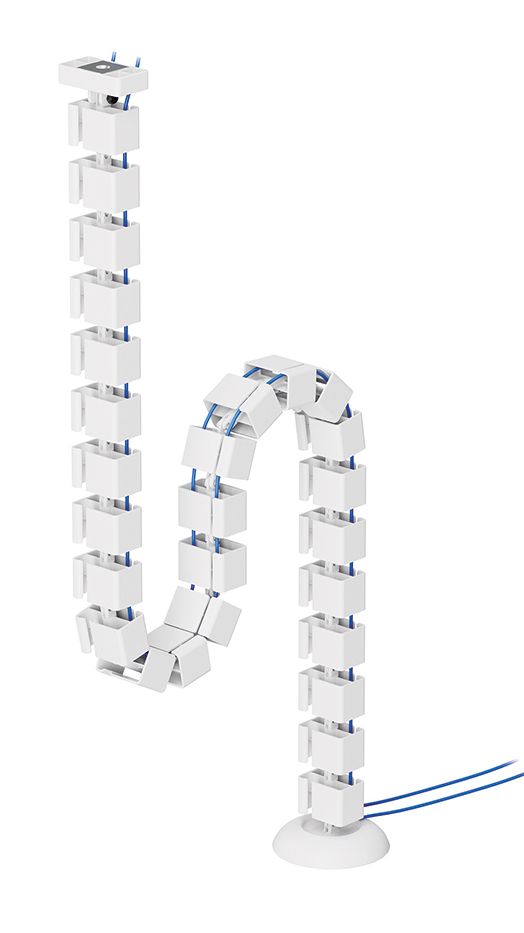 Neomounts ADS06-132WH Kabelgeleider - magnetische bevestiging - universeel - wit