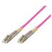 Tecline OM4-fiber LWL-kabel (50/125 μm, 5,0 m) erikaviolet