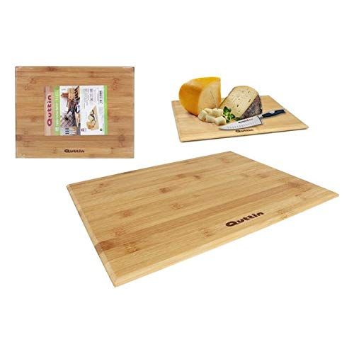 Quttin S2205117 snijplank, bamboe, 38 x 30 x 1 cm