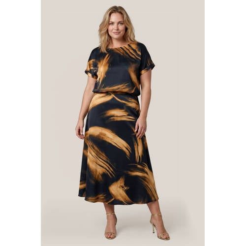 Mart Visser top met print - zwart