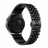 By Qubix Qubix Stalen band - Zwart - Geschikt voor Xiaomi Redmi Watch 5 Active / Redmi Watch 5 Lite