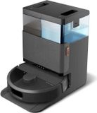 iRobot Roomba Plus 505, schwarz, mit Multifunktionsstation, Heißluft-Wisch-Trocknungsfunktion und PrecisionVision AI