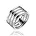 Zinzi Mart Visser by ZINZI zilveren ring glad MVR1