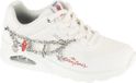 Skechers Uno-Rock N' Charm Baskets basses pour femme Blanc