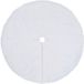 vidaXL Jupe de sapin de Noël blanc 90 cm imitation fourrure