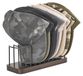 Organisateur de chapeaux modèle de table - Pour 10 casquettes de baseball - Bois et métal