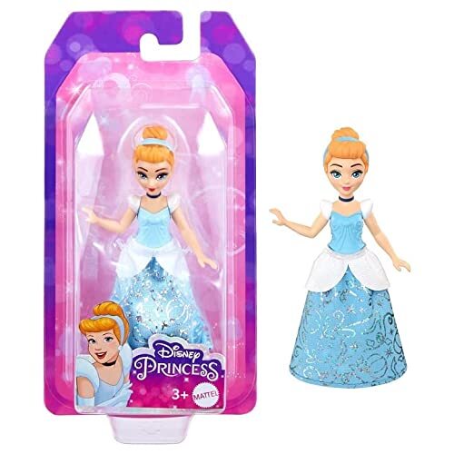 Mattel Disney Prinses – MTHLW73 – pop met gewrichten, 9 cm – figuur Assepoester