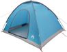 vidaXL - Kamperen - tent - 4-persoons - Blauw - 185T - Polyester - met - PU-coating