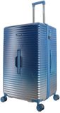 Saxoline Blue Elite Trunk Hardcase Koffer / Trolley / Reiskoffer - Large (131L) - Blauw