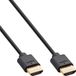 InLine HDMI kabel | Slimline | HDMI2.1 (8K 60Hz + HDR) | koper | zwart | 2 meter