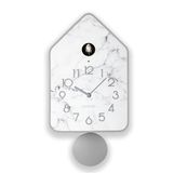 Guzzini QQ-UP Wandklok met Slinger - Donkergrijs, 18,8x9,8xh37 cm