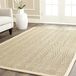 SAFAVIEH Natural Fiber Collection 122 x 122 cm Round Rug