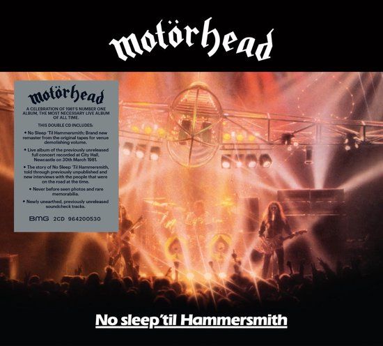 No Motörhead - No Sleep 'Til Hammersmith (2 CD) (Deluxe Edition) (40th Anniversary Edition)