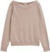 Tom Tailor - Pull en maille avec mélange cachemire - Taille XXXL - Mélange taupe doux
