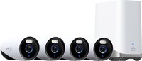 eufy Security E330 Buitencamera Set - 4 Camera's - 4K - HomeBase 3 - Zwart/Wit