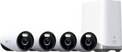 eufy Security E330 Buitencamera Set - 4 Camera's - 4K - HomeBase 3 - Zwart/Wit