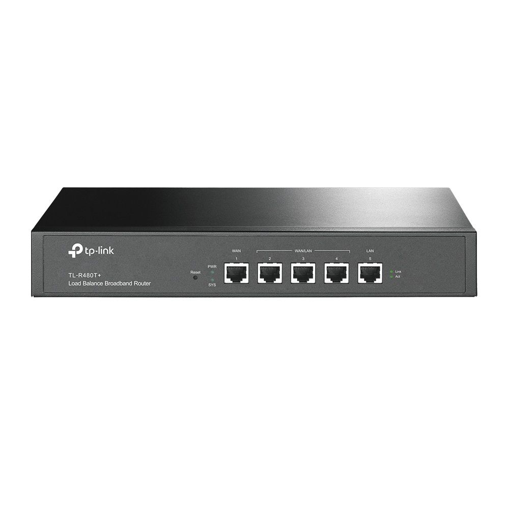 TP-Link TL-R480T+ Bedrade Router - Zwart