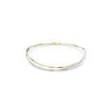 Swarovski Hyperbola choker, Ronde slijpvorm, Wit, Gemengde metaalafwerking