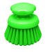 Maya Professional Tools 54134-5 ronde borstel middelharde borstelharen, FBK/levensmiddelhygiëne, 125 mm diameter, groen