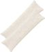 vidaXL - Kussensloop - 2 stuks - Wit - 40 x 145 cm