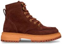 Roxy Work It Biker Boots Dames Leer Chestnut EU 37