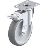 Blickle LKPA-TPA 126G-FI Zwenkwiel met rem Wieldiameter: 125 mm Draagvermogen (max.): 120 kg 1 stuk(s)
