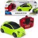 Abarth 500e RC, schaal 1:24, vert, voiture de sport télécommandée, 14 cm