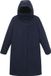 Krakatau Qw504 Parka Manches Longues Uni Bleu Femme L