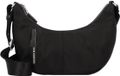Mandarina Duck Schoudertas Hunter Hobo Bag Black Zwart