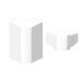 Unex 93271-2 U24X buitenhoek, wit, 50 mm hoogte x 100 mm breedte