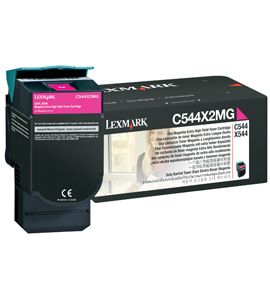 Lexmark C544 X544 Magenta Toner Cartridge - 4000 Pages