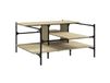 Maisons du Monde Maison Exclusive - Salontafel Sonoma-eikenhout, 100x100x48,5 cm, houtvezel