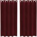 vidaXL Gordijnen 2 st wijnrood 140 x 175 cm fluweel
