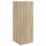 vidaXL Wandkast 33 x 34,5 x 90 cm Bewerkt hout Sonoma Eiken
